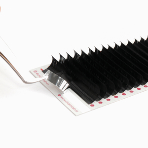 Faux cils de vison végétalien coréen PBT fibre super dense sans pli extensions de cils individuels extension cils fournitures ODM OEM - Product Image 6