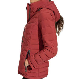Chaqueta acolchada de burbujas de PU para mujer de alta calidad para chaqueta de lona acolchada de palangre de invierno - Product Image 3