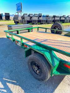 Remolque Utilitario Basculante de 6000 Lbs GVWR con Plataforma para Vehículos 8x5/10x6/12x6, Eje Doble/Tándem, Remolque de Carga Pesada para Transporte, EE. UU. - Product Image 2