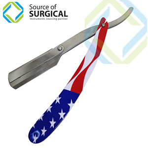 Navaja de Afeitar Desechable de Una Sola Hoja para Hombre, para Cara/Cuerpo, Uso en Barbería, Mango de Plástico Ligero, Características de Seguridad, Acero Inoxidable - Product Image 4
