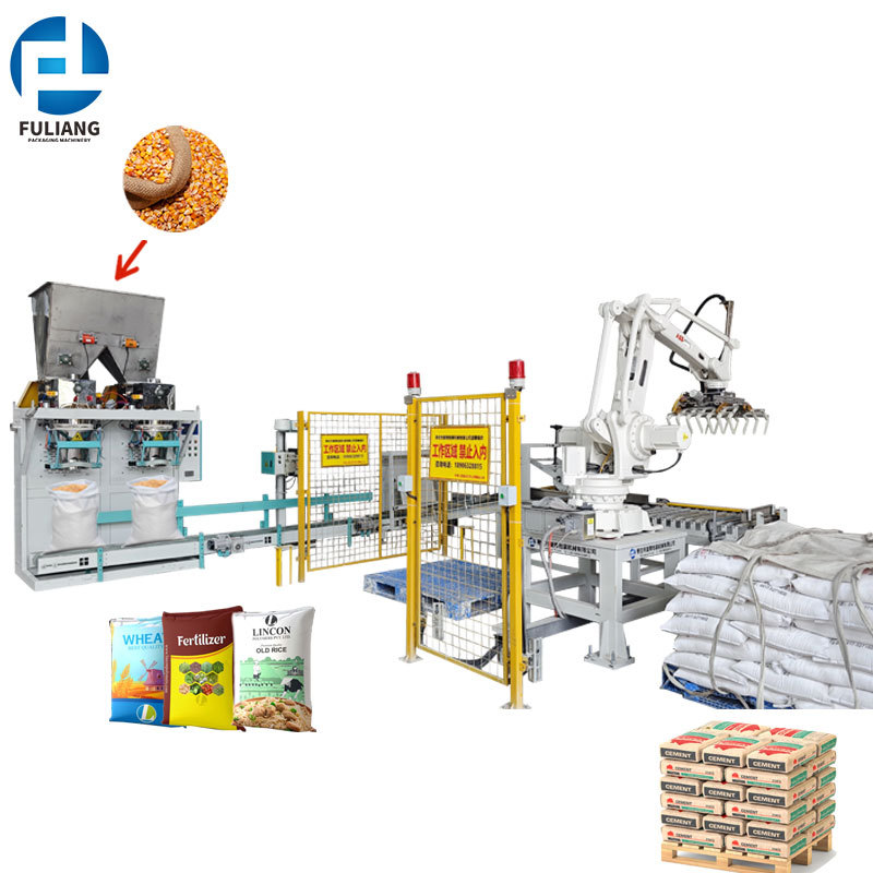 20kg 30kg 50kg Packing and Palletizing