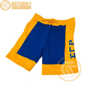 Short Sigma Gamma Rho brodé en molleton de coton personnalisé vêtements grecs de haute qualité pour femmes fraternité respirante - Product Image 3
