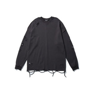 Venta al por mayor de ropa de calle Vintage personalizada para hombre, pulóver para hombre, ropa de calle, Sudadera con capucha para hombre, lavado con ácido - Product Image 4