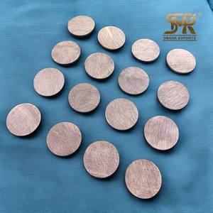 Boutons en corne de buffle écologiques faits à la main, style animal, sculpture, matériau organique, bricolage, vêtements de mode, fournitures artisanales - Product Image 1