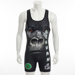Singlet de Lucha Personalizado por Sublimación, Venta Caliente 2024, Nuevo Singlet de Lucha para Hombre y Niña, Ropa Deportiva, Traje de Lucha Personalizado - Product Image 2