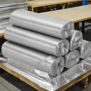 Bolsas de plástico para camisetas resistentes personalizables PE y PET termosellado basura y Rollo de basura embalaje logotipo personalizado - Product Image 1