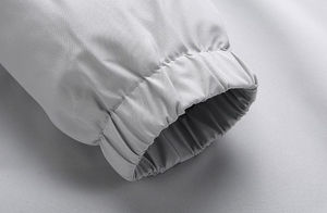 OEM เสื้อแจ็คเก็ตผ้าใบน้ำหนักเบาสำหรับผู้ชายกันน้ำ2025ลำลองคอตั้งเสื้อกันลมแนวสตรีทพร้อมโลโก้ด้านหน้า - Product Image 6