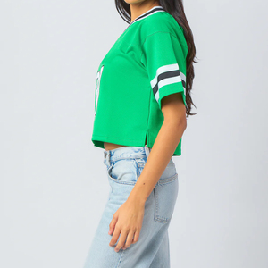 เสื้อฟุตบอลแนวสตรีทใส่ได้ทั้งชายและหญิงเสื้อแฟชั่นอเมริกันฟุตบอลเสื้อเจอร์ซีย์ว่างเปล่าออกแบบได้ตามต้องการ - Product Image 4