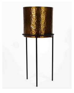 Maceta de metal martillado de la mejor calidad con soporte para restaurante, Hotel, jardín, uso doméstico a bajo precio - Product Image 4