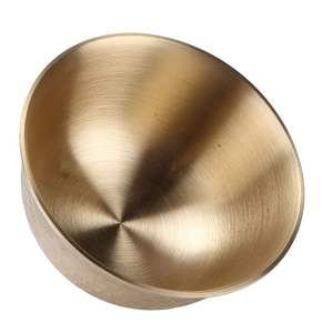 ชามเสิร์ฟทองเหลืองแท้สไตล์อินเดีย ทำด้วยมือ สำหรับเสิร์ฟอาหารอย่างหรูหราในงานแต่งงาน งานเลี้ยง และงานพิเศษต่างๆ - Product Image 6