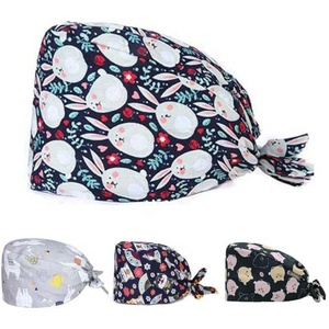 Meilleur Design Hôpital Scrub Caps Unisexe Dernières Arrivées avec Élastique Réglable Multi Couleur Tailles Personnalisées et Couleurs - Product Image 4