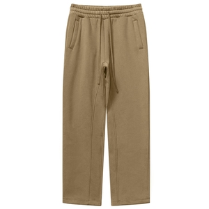 กางเกงสเวตแพนท์ผ้าแคนวาสทรงตรงแบบลำลองสำหรับผู้ชาย ปรับแต่งได้ตามต้องการ - Product Image 1