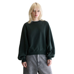 Sudadera de Invierno para Mujer, 2025, Peso Pesado, 380 g/m², Algodón, Cuello Redondo, Estampado Bordado, Sin Capucha - Product Image 1
