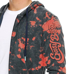 Sweat à capuche surdimensionné pour homme, qualité supérieure, 100% coton, effet délavé, séchage rapide, respirant, impression de logo personnalisée - Product Image 5