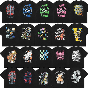T-shirt pour homme en coton 100% à col rond avec broderie - Léger, respirant, séchage rapide, écologique, personnalisable - Product Image 2
