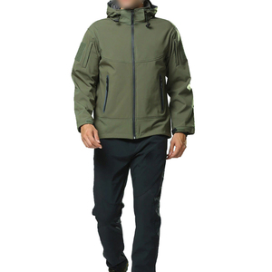 Venta al por mayor de invierno personalizado de alta calidad de los hombres a prueba de viento impermeable chaqueta de pesca al aire libre para los hombres - Product Image 4