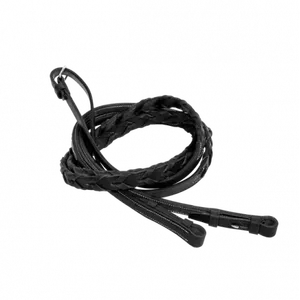 Riendas Trenzadas Hunter para Montar a Caballo - Product Image 1