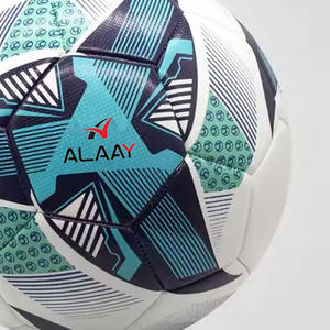 Alaay Ballon de football professionnel de taille 5 pour l'entraînement sportif résistant à l'usure cousu fabriqué avec des matériaux durables en PVC PU TPU - Product Image 4