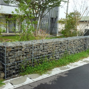 XBY Option économique jardinière clôture décorative fil de fer galvanisé 1x1x1 Gabion mur de soutènement gabion soudé - Product Image 2