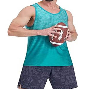 Camiseta sin mangas de secado rápido personalizada para hombre, chalecos estampados de estilo informal, material de punto, sublimación - Product Image 6