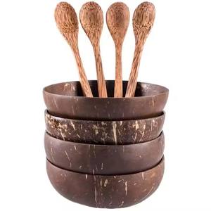 La mejor elección Combo de Coco para dos cuencos de coco grabados a mano Regalo personalizado Cuenco sostenible de Vietnam - Product Image 6