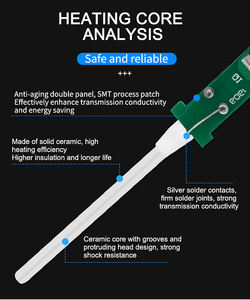Pluma ajustable para quemar madera, herramienta <span class=keywords><strong>de</strong></span> soldadura <span class=keywords><strong>de</strong></span> cautina, soldador eléctrico para reparación <span class=keywords><strong>de</strong></span> teléfonos móviles - Product Image 6