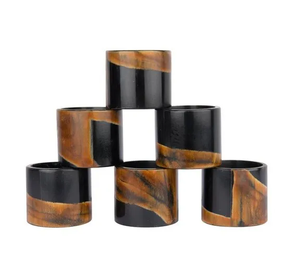 Meilleur designer de rond de serviette en corne de buffle de haute qualité à prix compétitif de l'Inde rond de serviette en corne vente chaude - Product Image 4