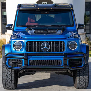 G63 4x4² 2022, 577 ch, V8 biturbo, essieux portiques, bleu océan métallisé - Product Image 1