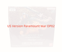 Paramount War OP-02 Pack de rappel individuel, Jeu de cartes à collectionner d'anime, Version anglaise, Cartes de collection pour cadeau et collection