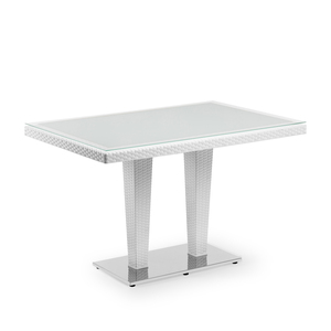 โต๊ะกลางแจ้งขนาด 80x120 ซม. พร้อมฐานโครเมียม ยี่ห้อ Antares - Product Image 2