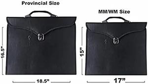 Venta al por mayor Fabricación de negocios Maletín Masonic Regalia Delantal Estuches Vestido completo-Delgado Peso ligero MM WM Bordado Costura - Product Image 6