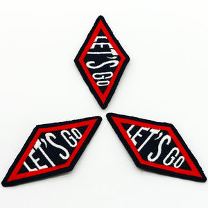 Patchs de broderie pour vêtements pays drapeau National Rectangle Patch fer sur autocollants badges brodés sac à dos Applique - Product Image 5