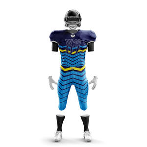 Personnalisé 100% Polyester Respirant Anti Bactérien Anti UV Séchage Rapide Transfert de Chaleur Imprimé Plus La Taille Unisexe Football Américain - Product Image 1