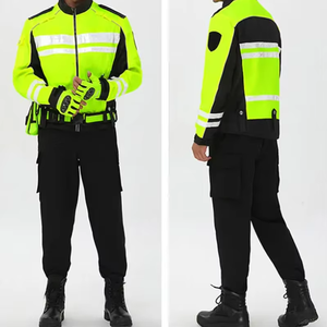 Veste de patrouille imperméable d'extérieur pour vêtements de travail pour adultes pour la moto en polyester avec logo personnalisable - Product Image 6