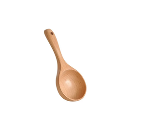 Cuillère à soupe en bois de qualité supérieure cuillère à mélanger en bois à long manche accessoires de cuisine produit le plus vendu - Product Image 2