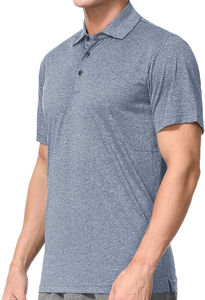 Polo de golf décontracté en polyester 100% OEM, séchage rapide, haute qualité, polos de sport vierges pour hommes - Product Image 5
