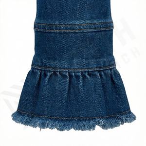 Veste en jean décontractée personnalisée pour hommes, grandes tailles, 100% coton, option logo sur le devant, respirante, veste d'hiver - Product Image 6