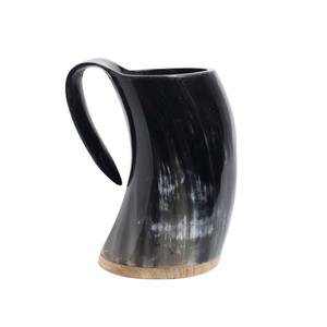 แก้วมักดีไซน์แบบโบราณแก้วมักทรงแตรแก้วดื่มเครื่องดื่มดีไซน์วัสดุไม่เหมือนใครตกแต่งในร่ม - Product Image 2