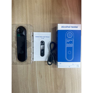 Testeur d'alcool professionnel à semi-conducteurs, éthylotest numérique rechargeable pour voiture, analyseur de gaz pour vérificateur d'alcool - Product Image 6