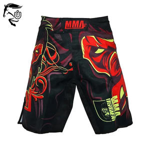 Direct Factory Customized Premium Quality Lightweight <b>MMA</b> Boxing <b>Shorts</b> with Own Logo Sportswear <b>for</b> Martial Arts OEM Service - Product Image 6