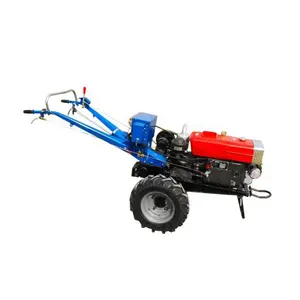 Durable 12hp 13hp diesel electrcic farm field two wheel mini motor motocultor power weeder tiller hand tractor walking tractor