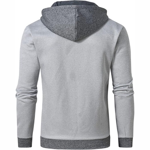 Kandari Sports Manufacture Hommes Solide Pull À Capuche Haut Lourd Polaire Sweat Nouveau Design 100% Coton Hommes Slim Fit Hoodies - Product Image 6