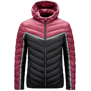 Wholesale Winter New <b>Hooded</b> Cotton-<b>padded</b> Lightweight Puffer Down <b>Jacket</b> for Men - Product Image 1