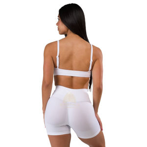Conjunto Deportivo de 2 Piezas para Mujer, Pantalones de Cintura Alta y Top, Poliéster/Nailon, Secado Rápido y Transpirable, Cintura Elástica - Product Image 3