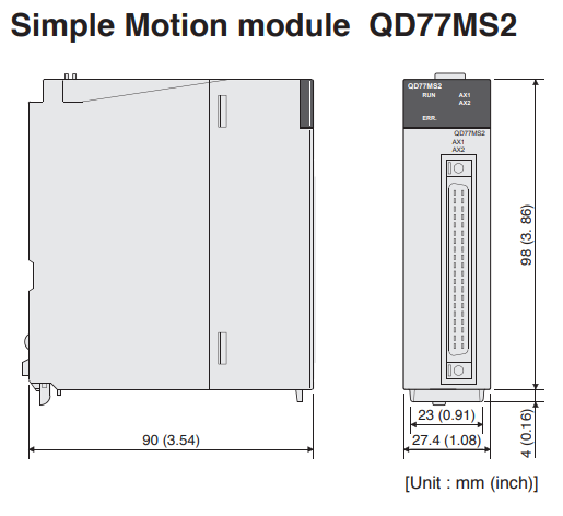 Quick Shipping Mitsubishi PLC Q Series Simple Motion Module Two