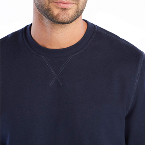 OEM personnalisé pour homme, produit respirant décontracté, sweats à capuche vierges à col rond pour homme, sweats 100% coton pour hommes - Product Image 4