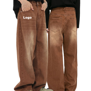 Pantalones Vaqueros Holgados de Mezclilla para Hombre, Estilo Casual, Hip Hop, Streetwear, Precio de Fábrica al por Mayor, Personalización ODM OEM - Product Image 6