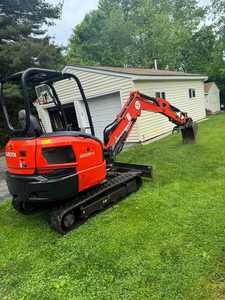 Kubota KX033-4รถขุดดินระบบไฮดรอลิกมือสองขนาดเล็ก Kubota เครื่องขุด U35มือสองขนาดเล็ก3.5ton รถขุด U35 - Product Image 4