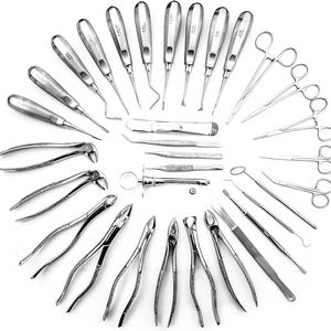 Kit d'extraction d'instruments de chirurgie dentaire de haute qualité paquet de 32 pièces - Product Image 2