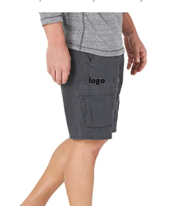 Pantalones cortos elásticos clásicos para hombre, 98% algodón, 2% Spandex, cremallera importada, lavable a máquina, gran oferta - Product Image 4